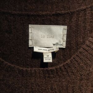 Le fou wilfred brown sweater dress